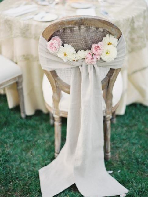 Linen Chair Sash / Table Runner 8in x 108in - view 3