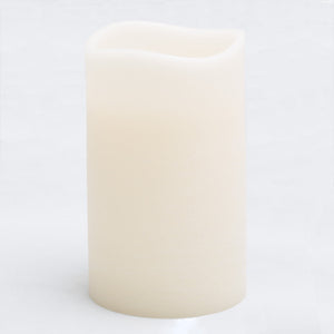 1 of 4: richland led big pillar candles ivory 6 x 10