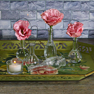 5 of 5: Richland Vintage Bubble Bud Vase Set of 12