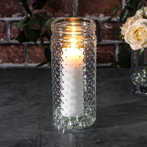 4 of 5: Hobnail Mason Jar Vase 9.25" Success