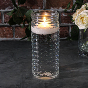 3 of 5: Hobnail Mason Jar Vase 9.25" Success