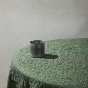 4 of 4: Norah Corrugated Zinc Pot Vase 3.25"x3" Set of 6