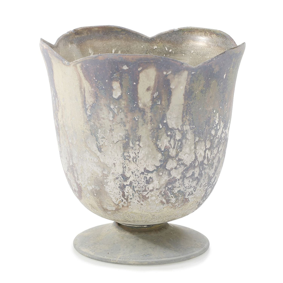 Chelsea Vase 4.75" x 5" Marbled - view 1