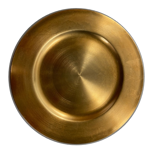 Richland Plain Charger Plate 13" Gold Set of 12 - view 1