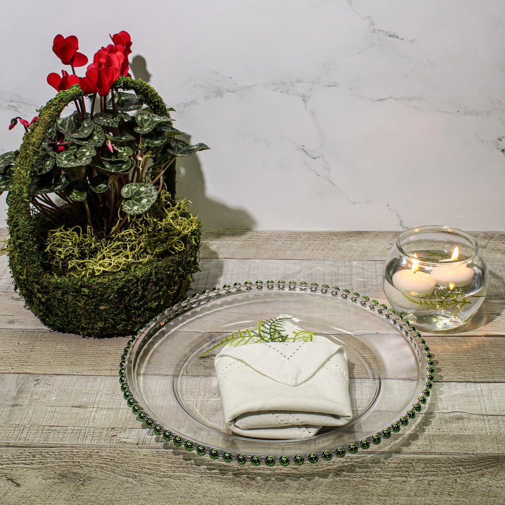 Preserved Natural Moss Basket 12" - view 3