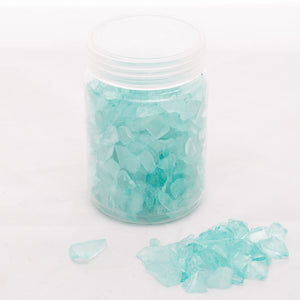 1 of 4: richland glass pebble vase filler blue set of 24