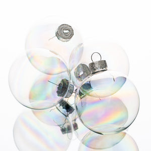 1 of 4: Richland Glass Ornaments 2.5” Set of 24