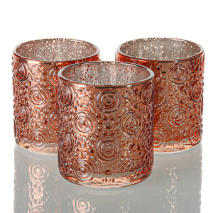 1 of 4: Richland Mercury Candle Holder Nadine Rose Gold