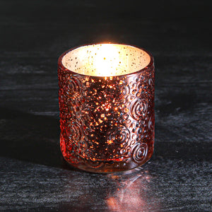 3 of 4: Richland Mercury Candle Holder Nadine Rose Gold