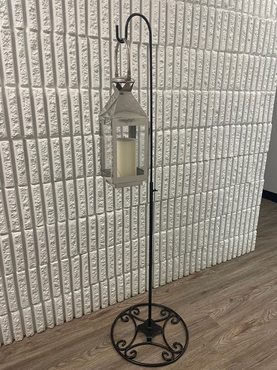 Adjustable Black Iron Shepherds Hook 34"-55" - view 5