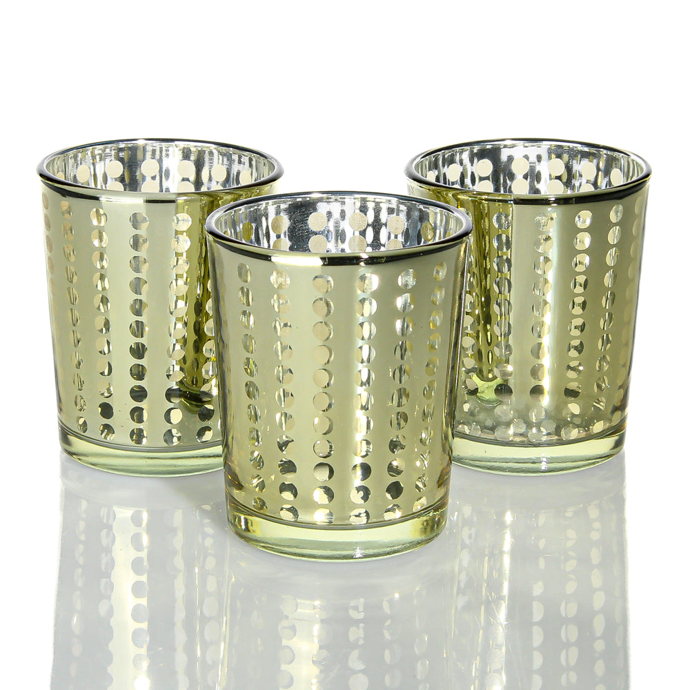 Richland Gold Dotted Glass Holder – Small - view 2