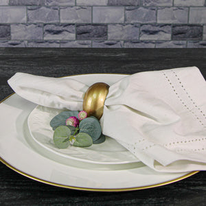 2 of 3: Richland Napkin Ring 2.3" Gold Set of 12