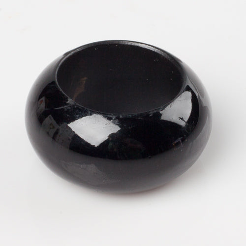 richland napkin ring 2 3 black set of 12