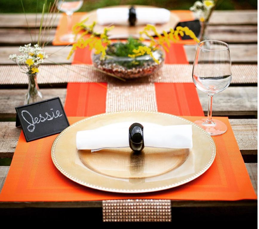 Richland Napkin Ring 2.3" Black Set of 4 - view 4