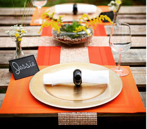 4 of 4: Richland Napkin Ring 2.3" Black Set of 4