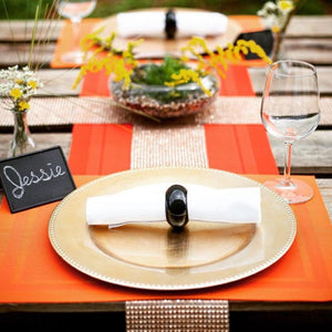3 of 4: Richland Napkin Ring 2.3" Black Set of 48