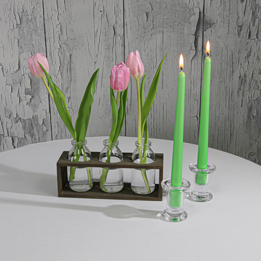 Richland Taper Candles 10" Green Set of 50 - view 2