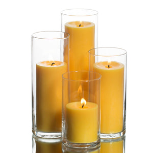2 of 17: richland pillar candles eastland cylinder holders set of 4