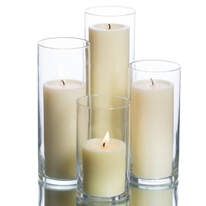 3 of 17: richland pillar candles eastland cylinder holders set of 4