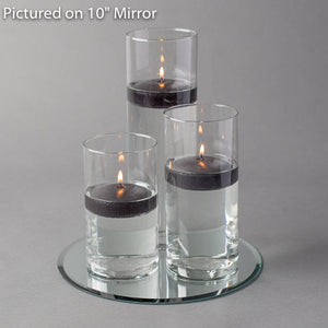 5 of 16: Eastland Round Mirror and Cylinder Vase Centerpiece with Richland 3" Floating Candles Set o