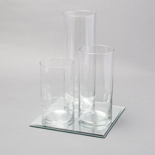 Eastland Square Mirror and Cylinder Vase Centerpiece Set of 4 - view 6