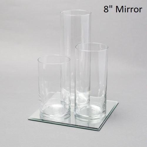 Eastland Square Mirror and Cylinder Vase Centerpiece Set of 4 - view 4