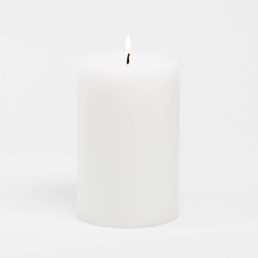 richland 4 x 6 white pillar candle - view 3