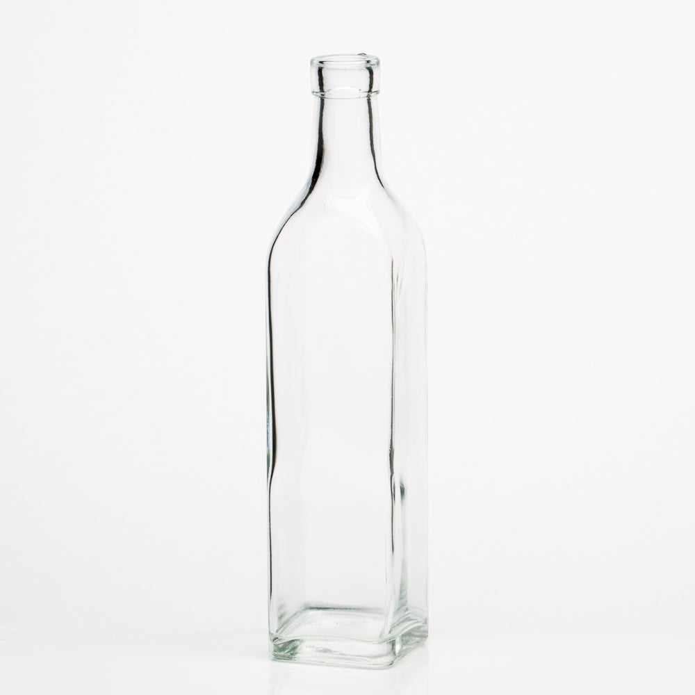 richland glass square bottle set of 24 - view 1