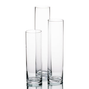 1 of 2: richland sloan cylinder vase 9 75 11 75 13 75 set of 24
