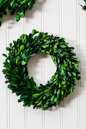 3 of 5: richland preserved boxwood wreath 8