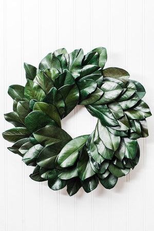 4 of 4: richland preserved magnolia wreath 17