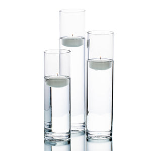 1 of 6: Richland Floating Candles & Sloan Cylinder Vases Set of 3