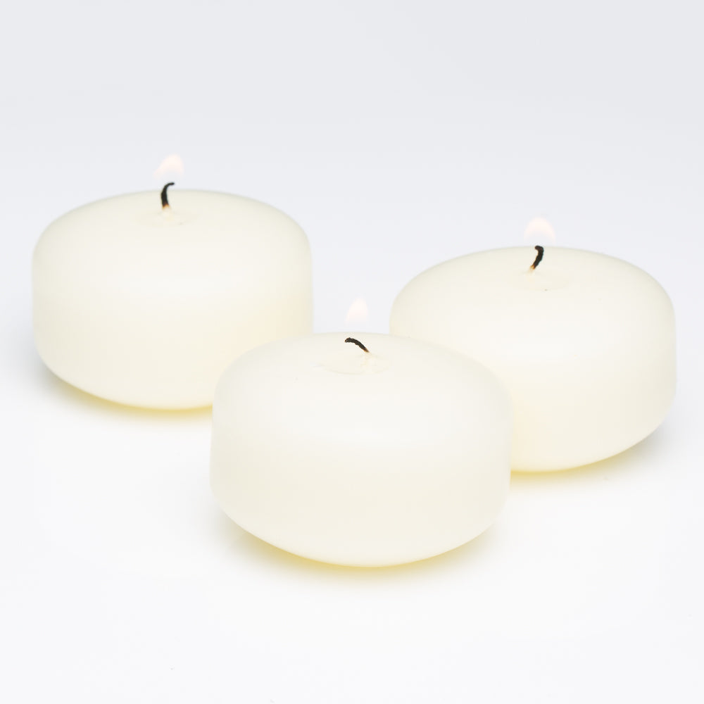 Richland Floating Candles 2" Light Ivory Set of 72