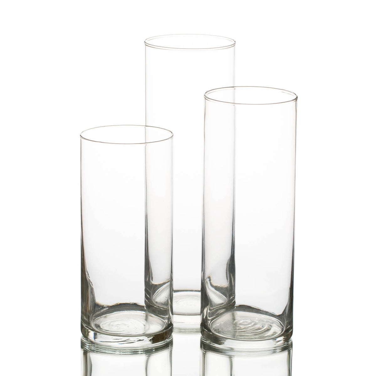 Eastland Cylinder Vases 7.5" , 9" & 10.5" Set of 36 - view 1