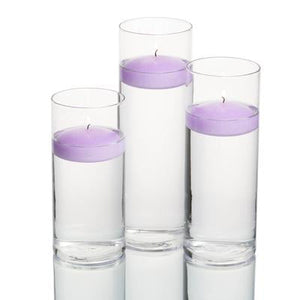 22 of 32: Richland Floating Candles & Eastland Cylinder Holders Set of 10