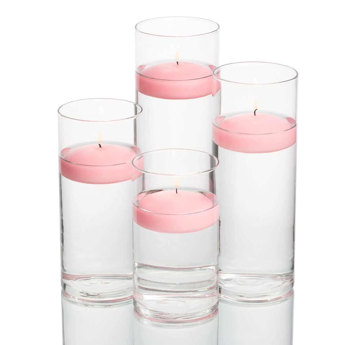richland floating candles eastland cylinder holders set of 4 - view 5