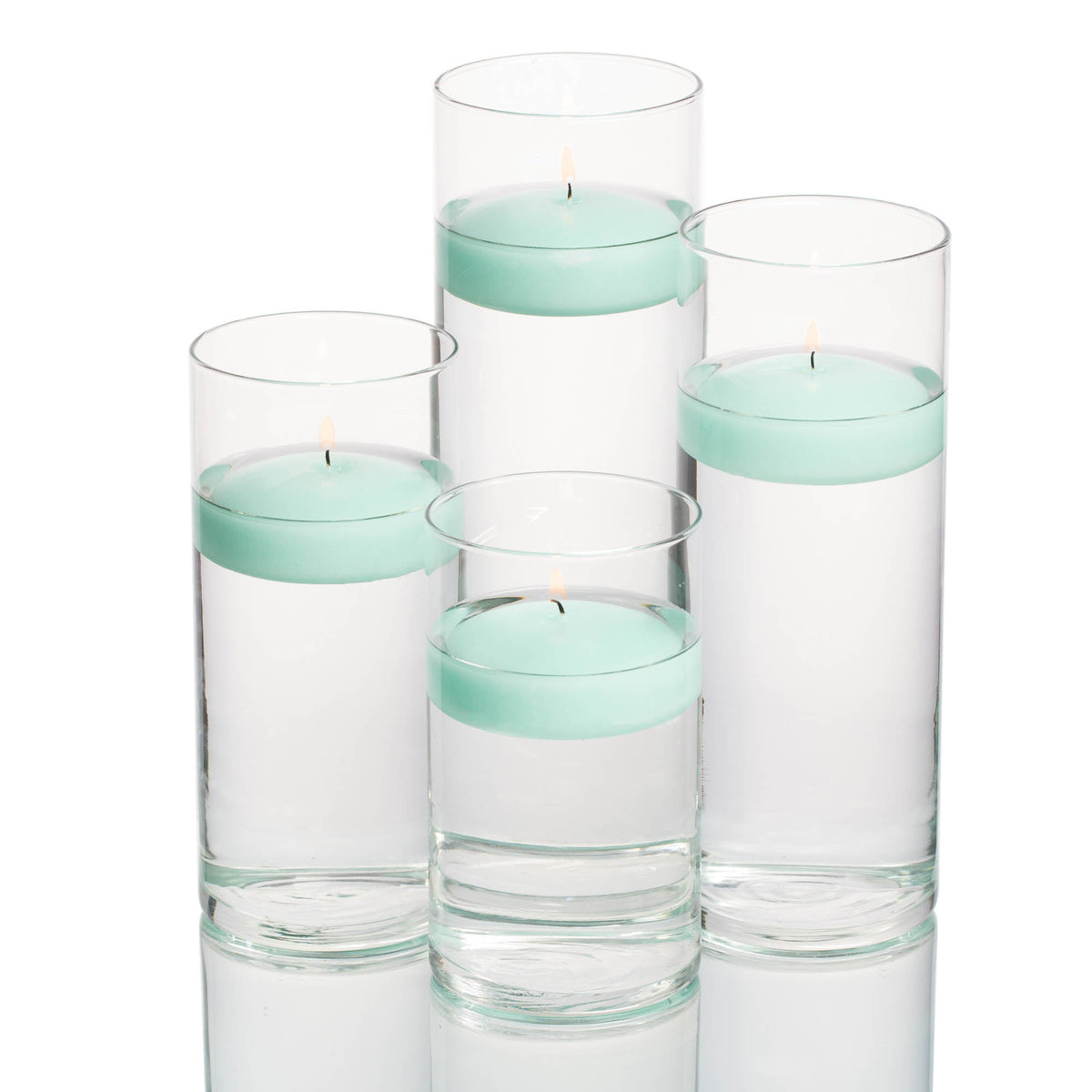 richland floating candles eastland cylinder holders set of 48 - view 3