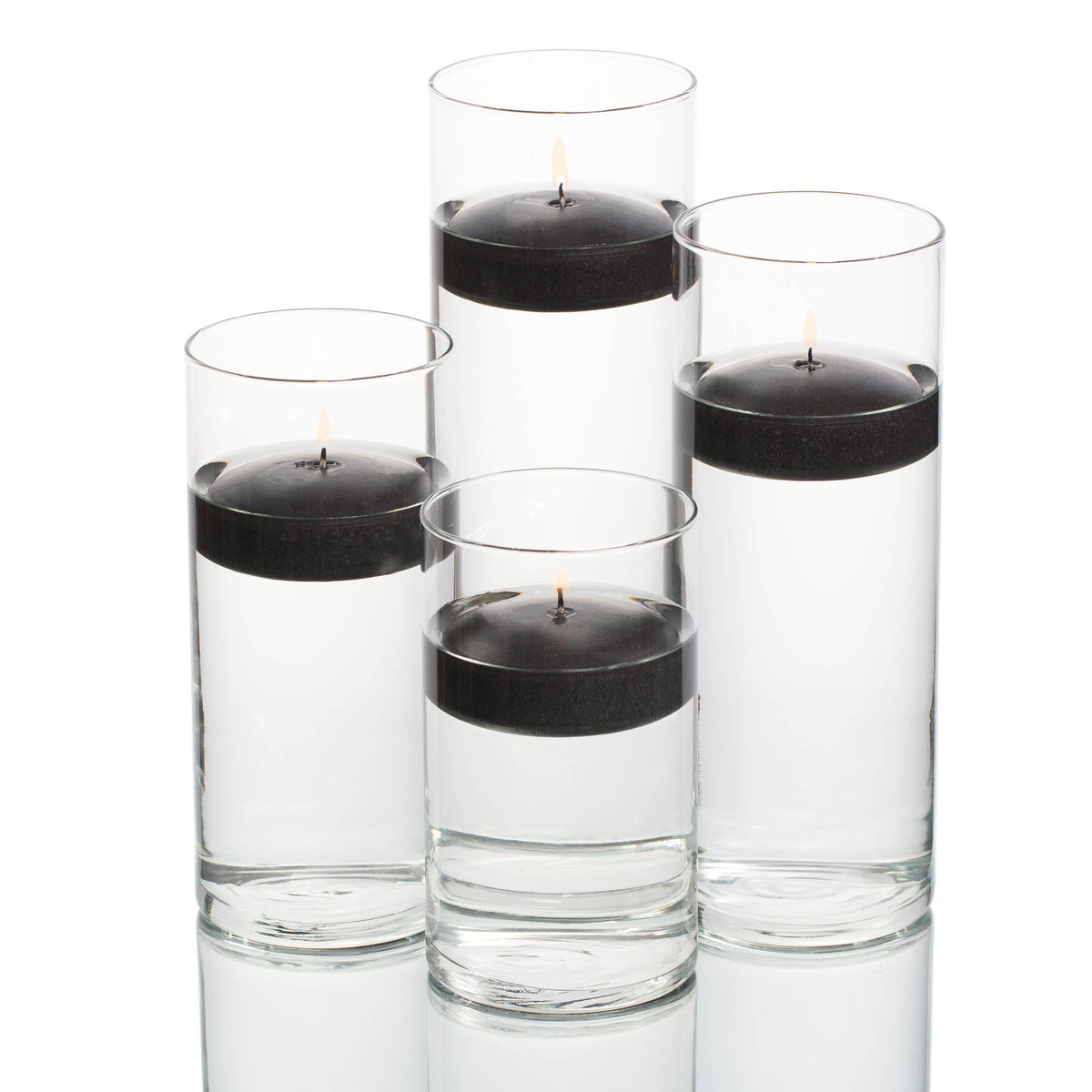 richland floating candles eastland cylinder holders set of 4 - view 9