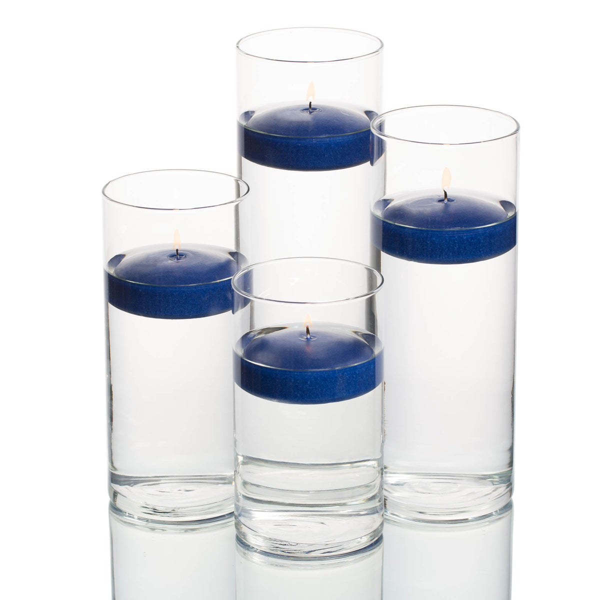 richland floating candles eastland cylinder holders set of 4 - view 10