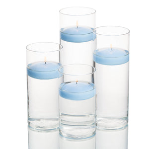 8 of 15: richland floating candles eastland cylinder holders set of 48