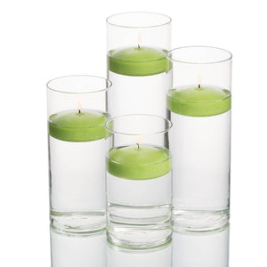13 of 15: richland floating candles eastland cylinder holders set of 4
