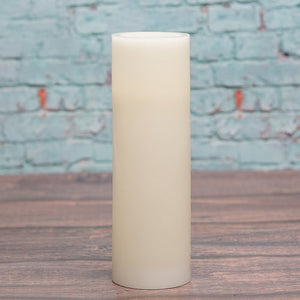 1 of 4: Richland Flameless LED Pillar Candle 3"x9" Ivory