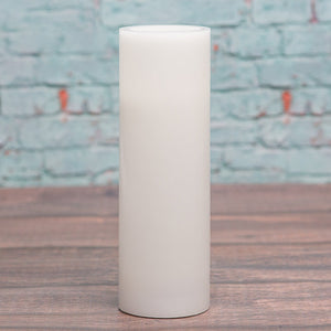 1 of 5: richland flameless led pillar candles 3 x9 white set of 6