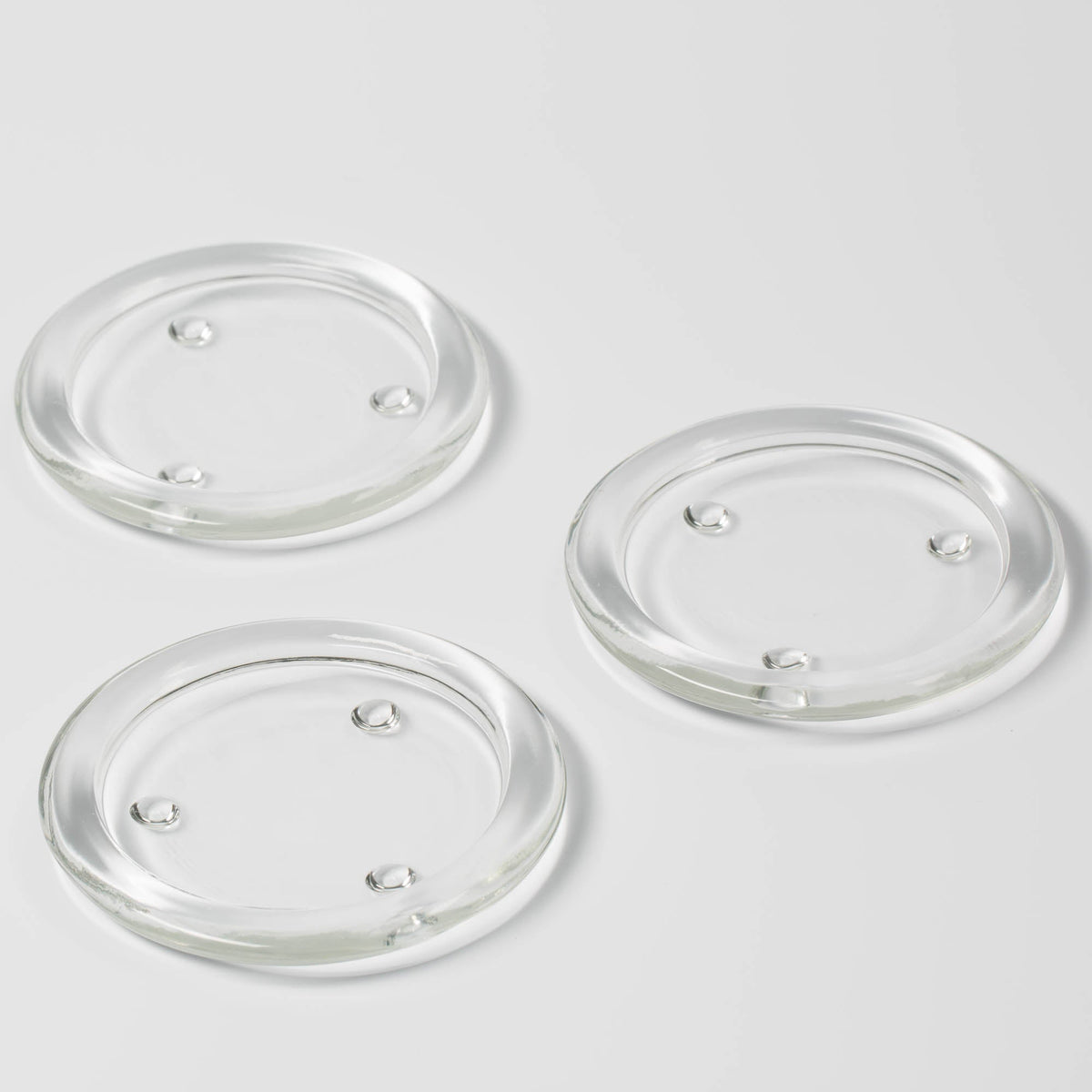 eastland pillar candle holder glass set of 12 - view 1