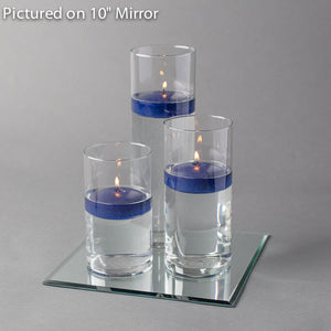 15 of 17: square mirror centerpiece candles set 3