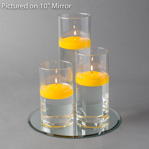 round mirror centerpiece candles set 3 - view 10
