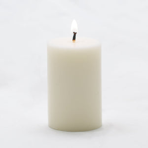 1 of 2: richland pillar candle 2 x3 light ivory set of 40