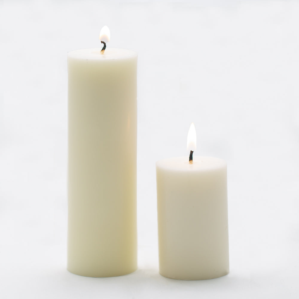 richland pillar candles 2 x 3 2 x 6 set of 40 - view 2