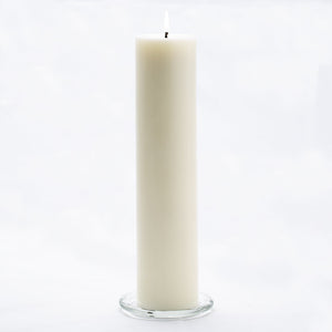 1 of 2: richland pillar candle 3 x12 light ivory set of 6