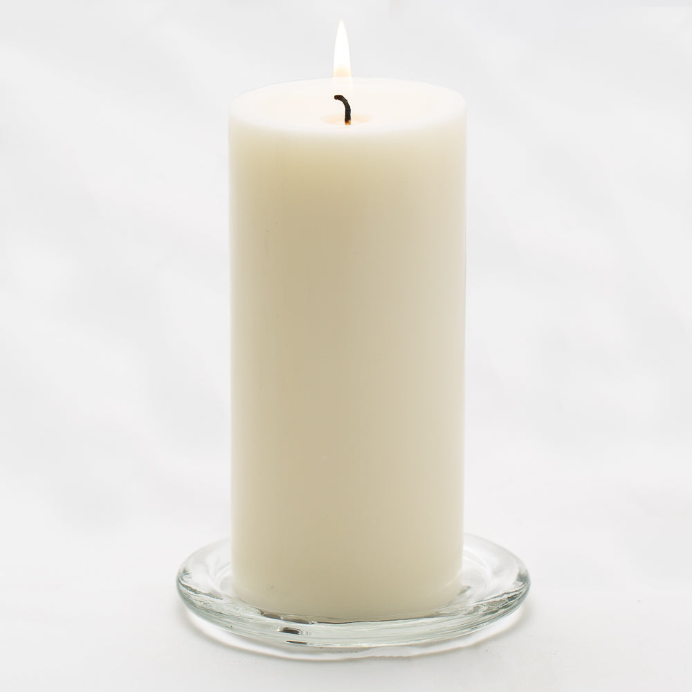 richland pillar candles 3 x6 light ivory set of 24 - view 1